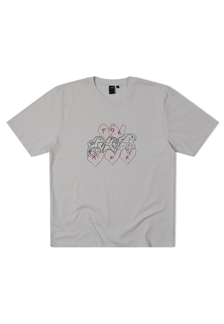 Former T-shirt print beige