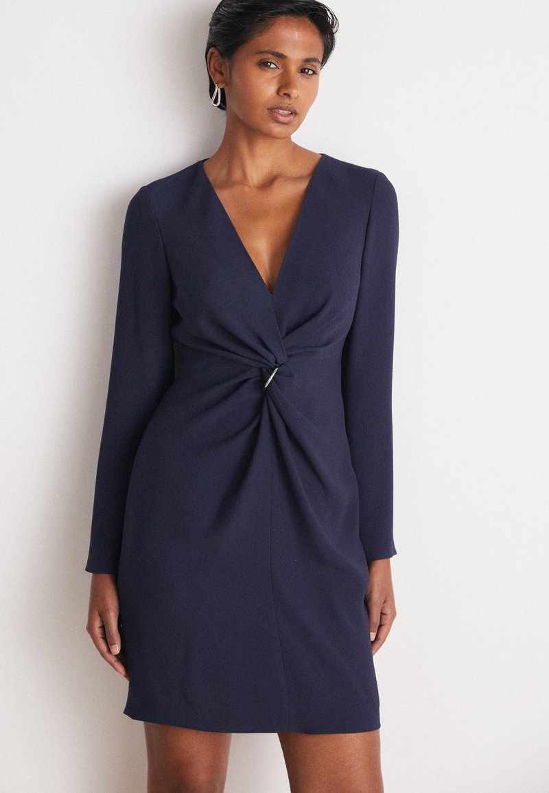 HUGO KOVENI - Shift dress - navy/blue - Zalando.ie
