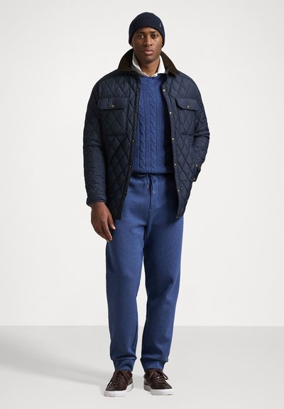 Polo Ralph Lauren Big & Tall DOUBLE KNIT JOGGER PANT - Joggebukse - derby blue heather