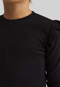 WE Fashion Hosszú ujjú felső - black