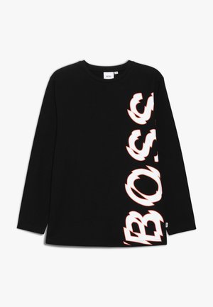BOSS Kidswear Langarmshirt - schwarz