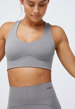 High support sports bra - grey