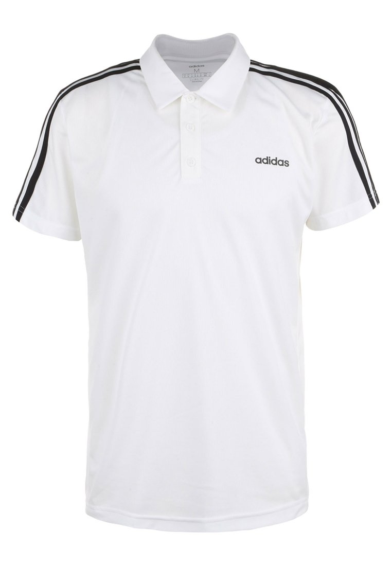 adidas Performance Polo shirt - black/white/black - Zalando.ie