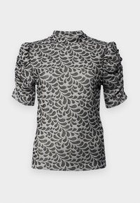 VIFINLE HIGH NECK TOP - Top - silver