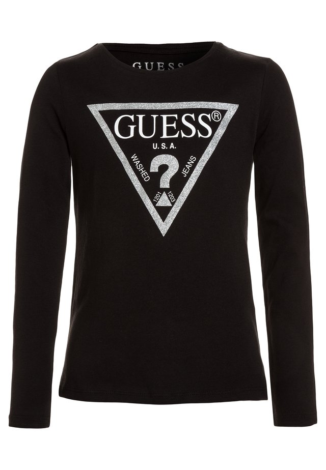 T-shirt à manches longues - jet black/frost