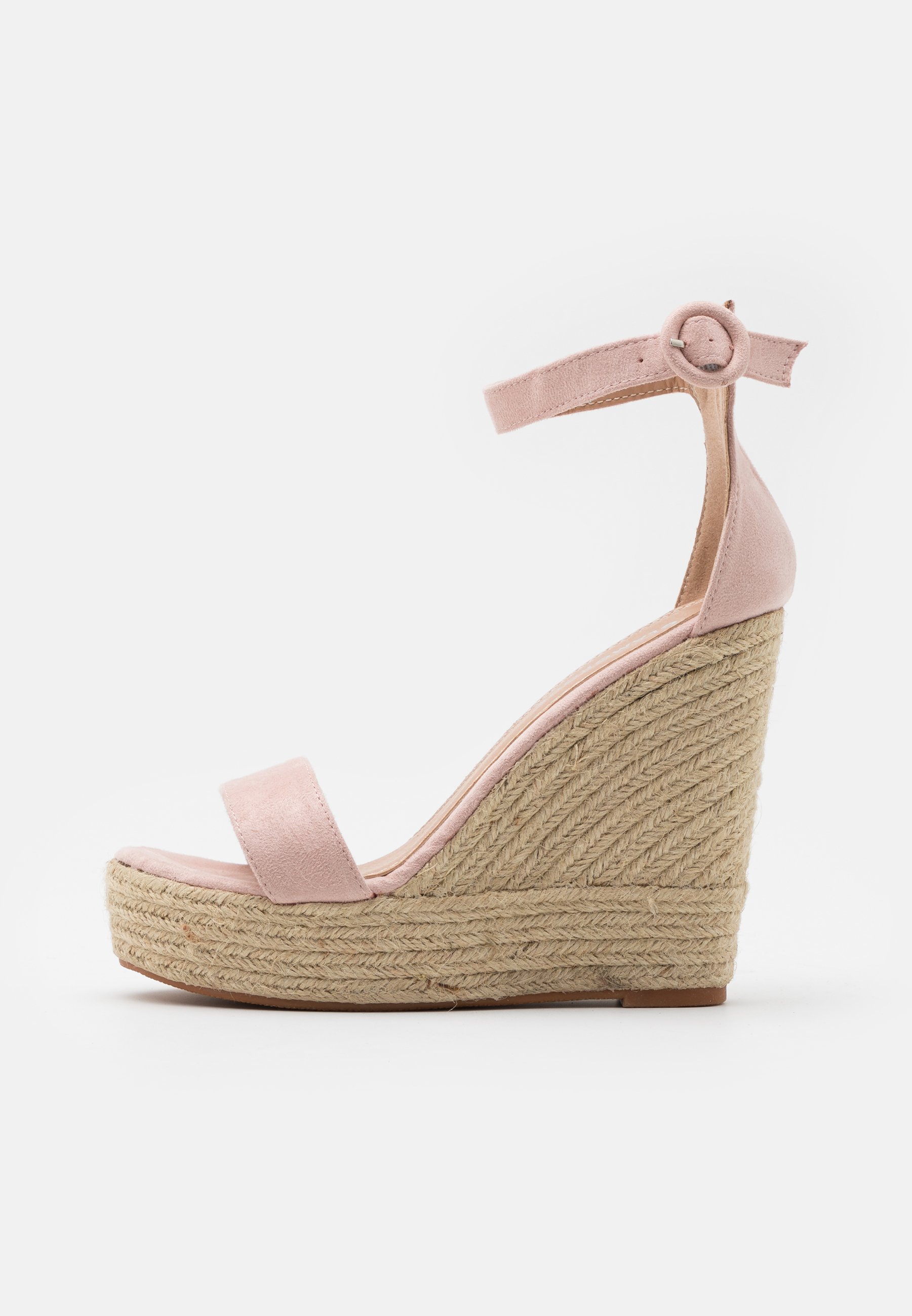 dusty pink wedge sandals