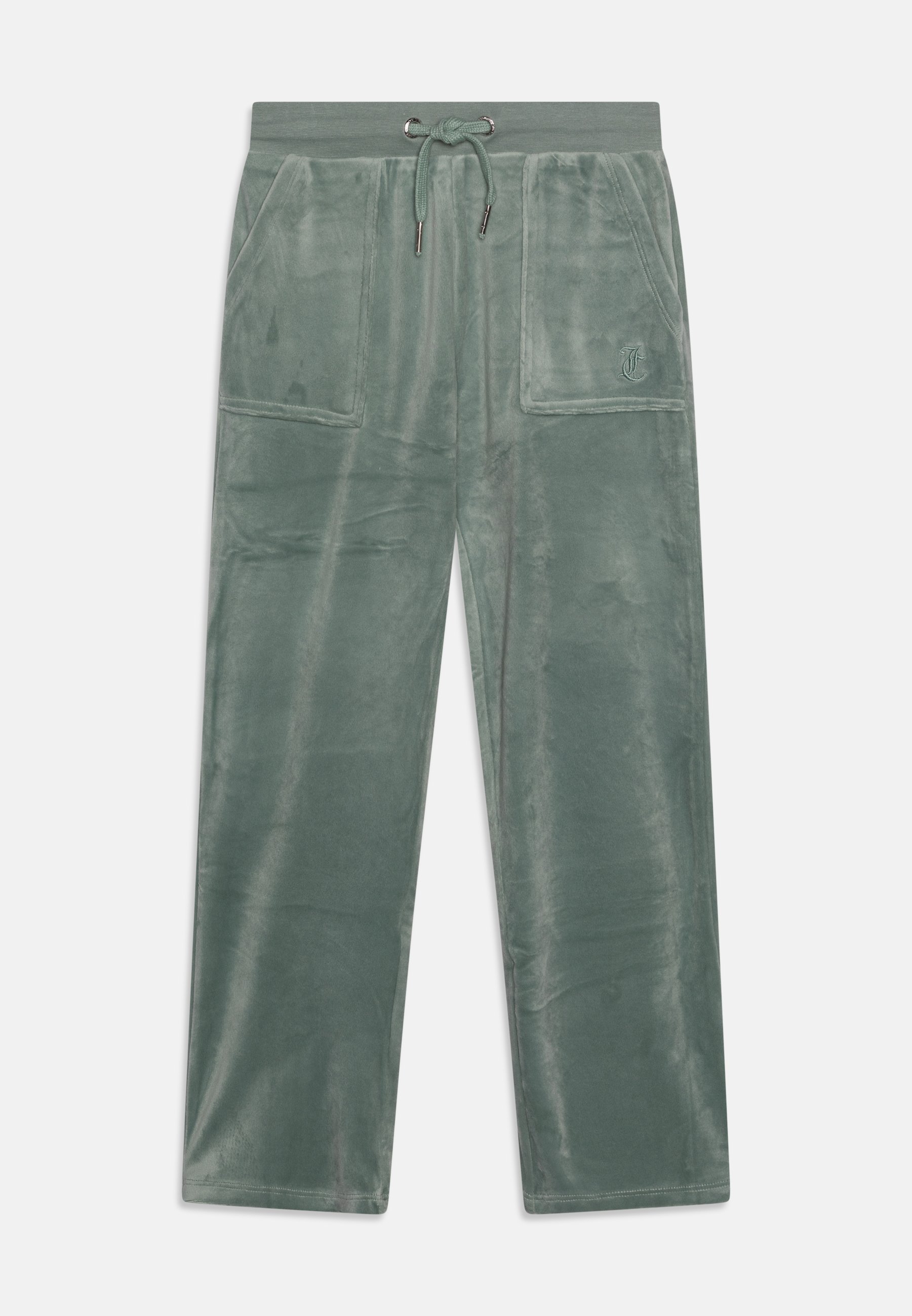 Green track pants
