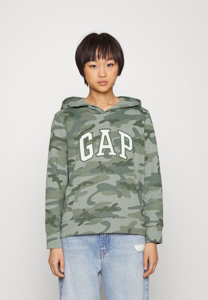 GAP Petite NOVELTY Sweatshirt green camo/khaki Zalando.co.uk