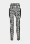 ROSE HIGH WAIST PANT - Spodky - black