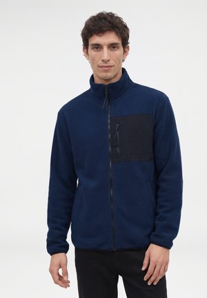 Blend BHSweatshirt TEDDY - Flísová bunda - dress blues