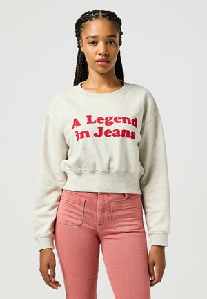 Sweatshirt - off white