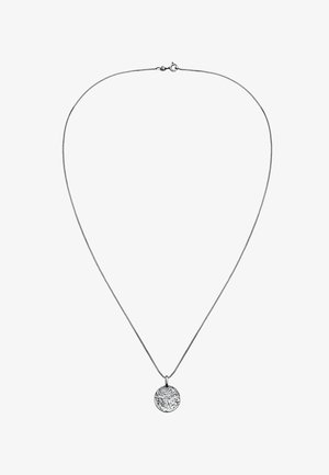 BASIC STRUCTURED COIN - Grandinėlė - schwarz