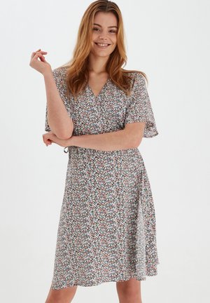 BYMMJOELLA WRAP DRESS - Day dress - multi-colour