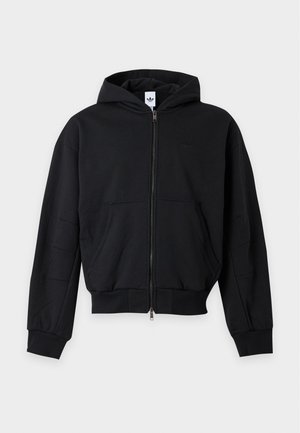 adidas Originals, Φούτερ με φερμουάρ - black