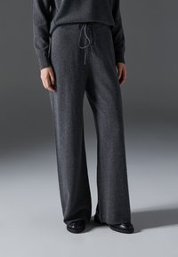 Zign Studio Trousers - mottled dark grey