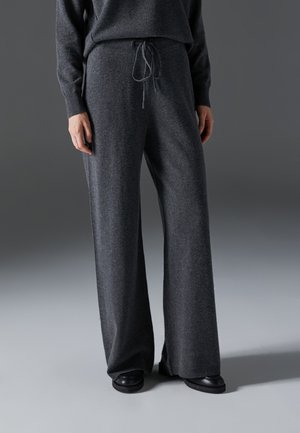 Zign Studio Trousers - mottled dark grey