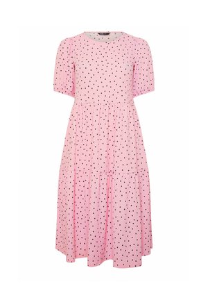 Yours Clothing, WOMEN'S MAXI DRESSES - Vapaa-ajan mekko - baby pink
