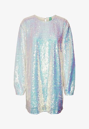 Silver party dress