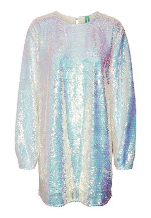 Silver party dress