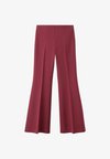 Pantalon classique - bordeaux
