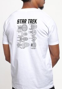 Henry Tiger STAR TREK SHIPS OF TREK - Camiseta estampada - white