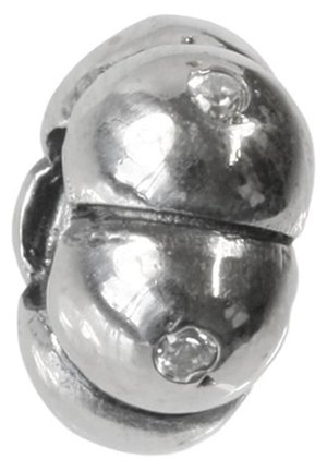 ZIKONIA BEADS BLUME - Charms - silberfarben