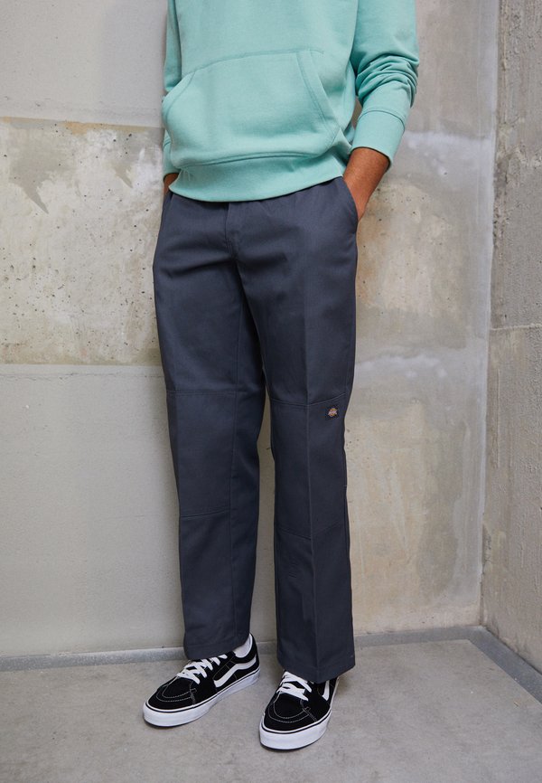 DOUBLE KNEE - Stoffhose