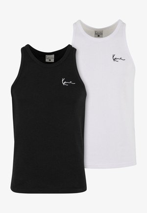 Karl Kani, CHEST SIGNATURE 2 PACK - Μπλούζα - black white