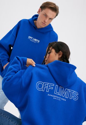 UNISEX - Pulover s kapuco - blue