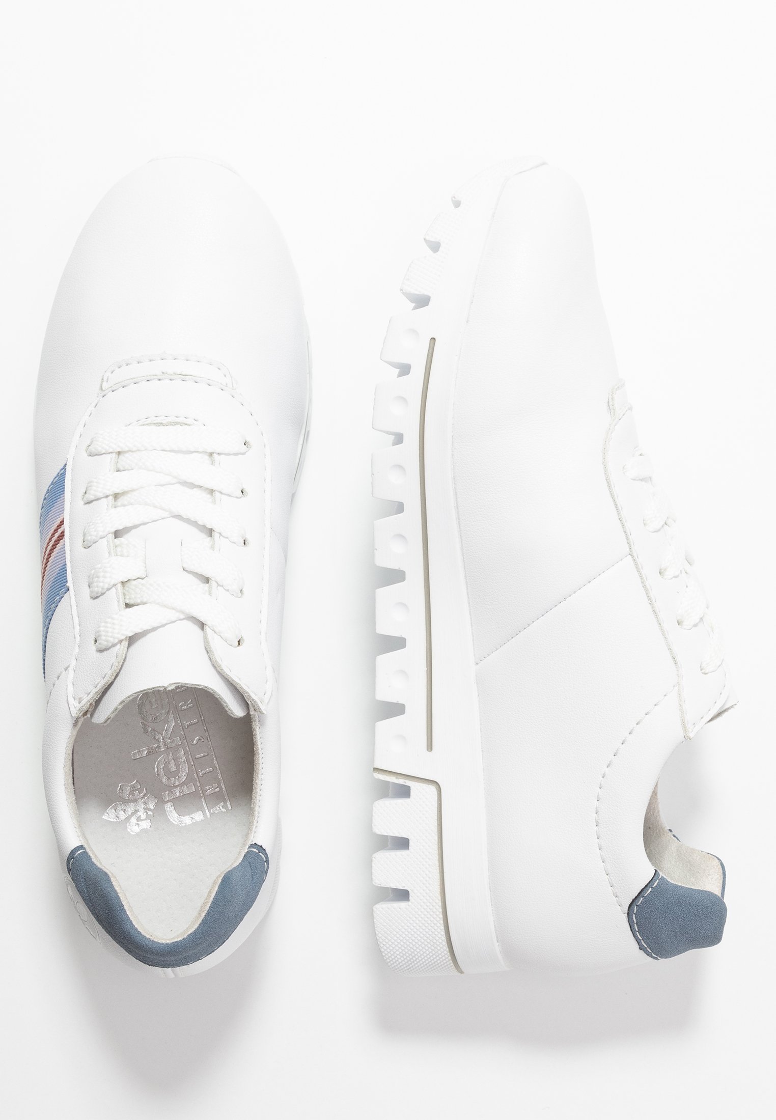 Rieker Joggesko weißjeans Zalando.no Rieker Joggesko dust silvercement Zalando.no