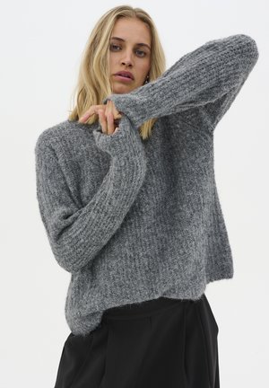MEENA - Jumper - iron grey melange