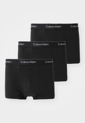 LOW RISE TRUNK ICON 3 PACK - Onderbroeken - black