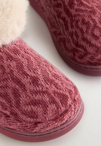 Next REGULAR FIT  - Papuci de casă - burgundy red