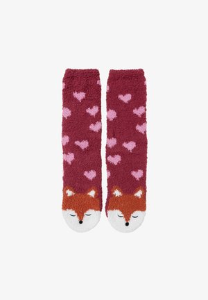 FatFace, FOX FLUFFY SOCKS - Ponožky - orange