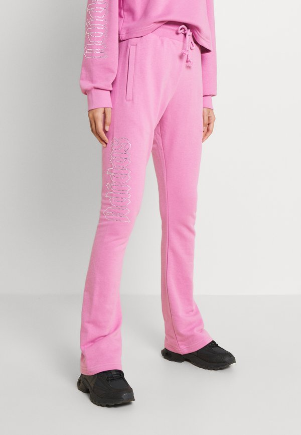 OPEN HEM  - Tracksuit bottoms - bliss orchid