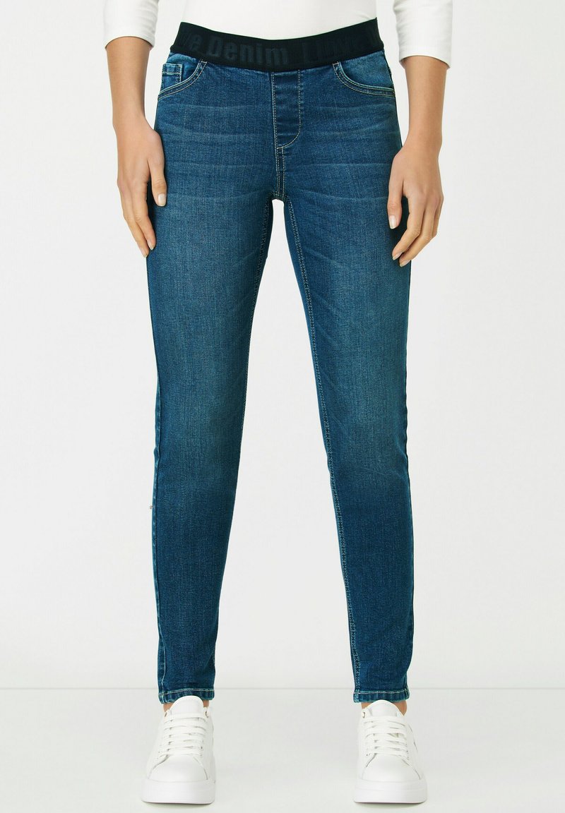GINA LAURA Jeggings blue denim/blauw denim/bluedenim Zalando.nl
