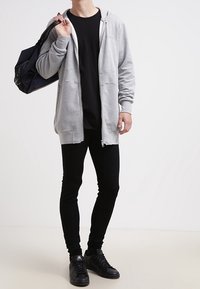 adidas Originals Tröja med dragkedja - mottled grey