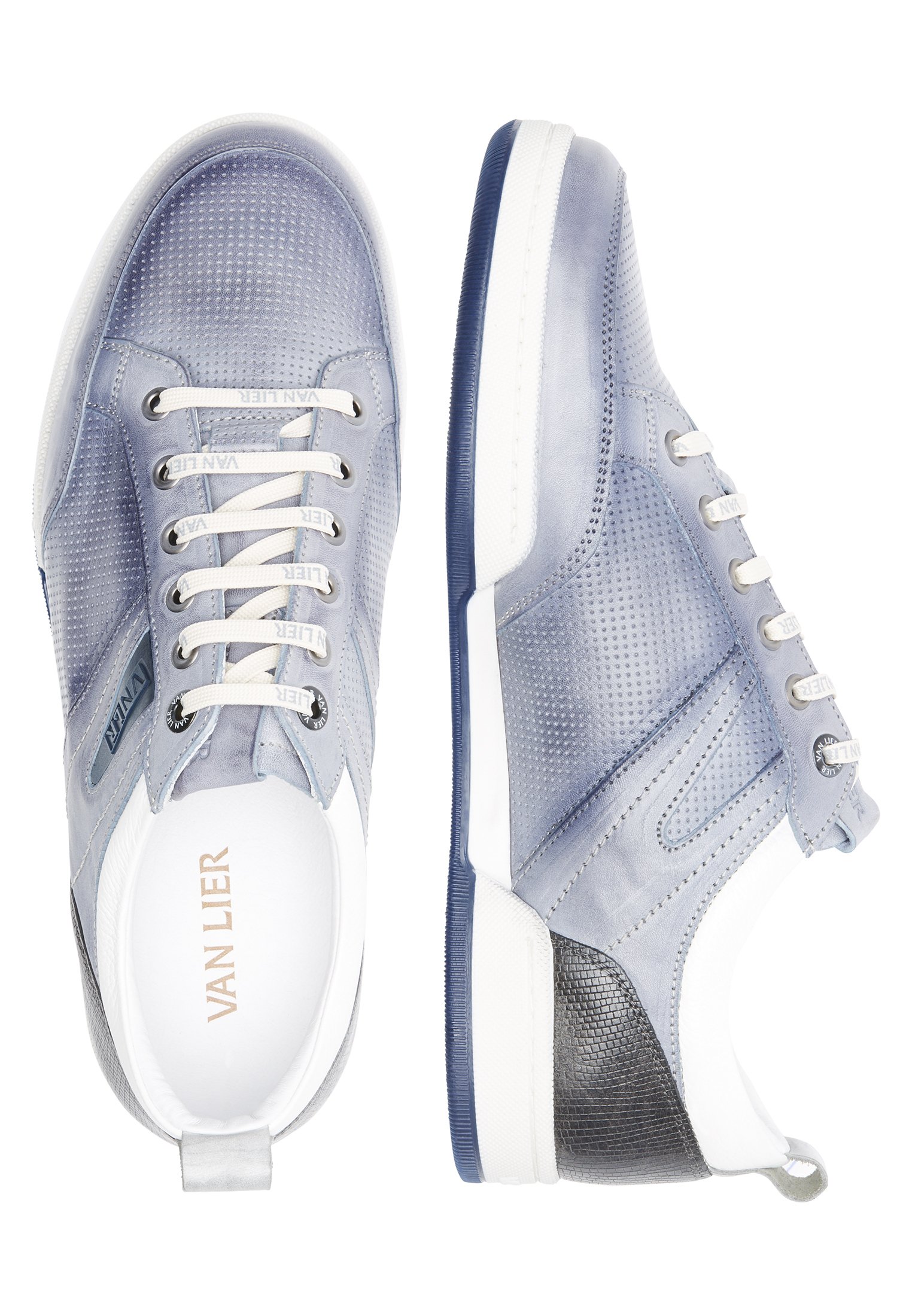 Van Lier TREVISO - Sneakers laag - blau/Blauw - Zalando.nl