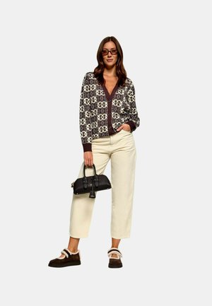 Pinko, PINKO - M12Q BOWLING BAG MARRONE/ORO 105334A3CX - Håndtasker - marrone