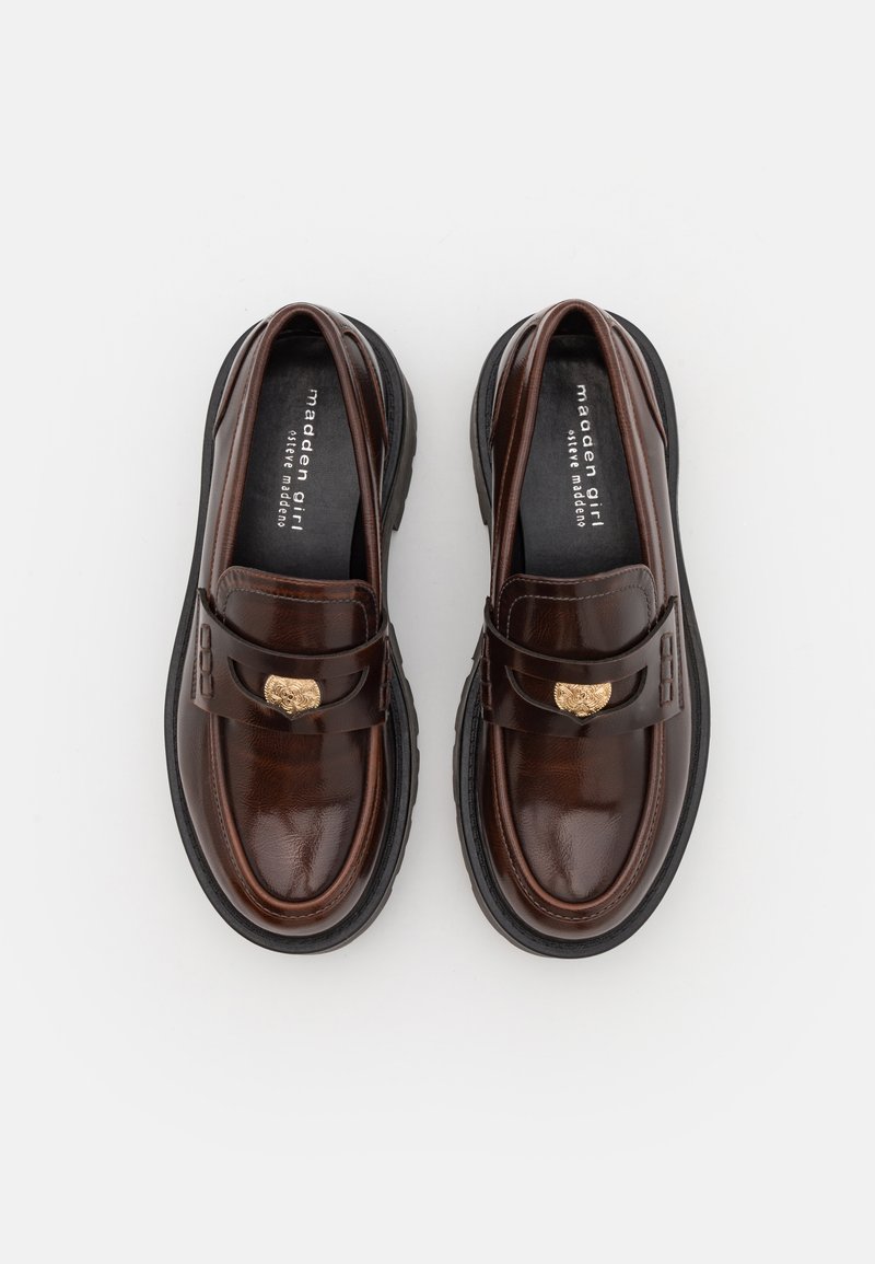 Madden Girl CALISTA - Slip-ons - brown/dark brown - Zalando 