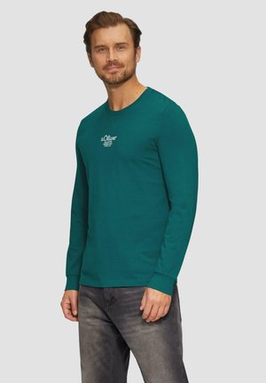 s.Oliver Long sleeved top - petrol
