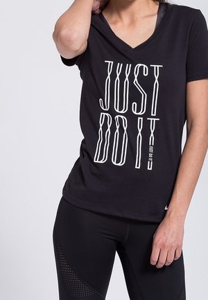 T-shirt imprimé - black