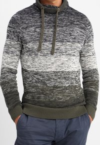 TOM TAILOR Strickpullover - anthracite