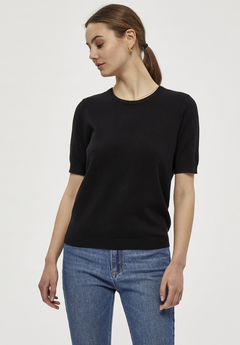 PEPPERCORN SHORT SLEEVE TShirt basic black/schwarz Zalando.at
