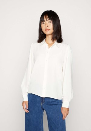 JDYQUEEN COLLAR - Overhemdblouse - cloud dancer