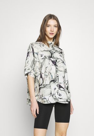 LUCA BLOUSE - Button-down blouse - marblestone