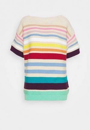T-shirt med print - multi-coloured