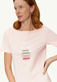 s.Oliver BLACK LABEL T-Shirt print - perlmuttrosa