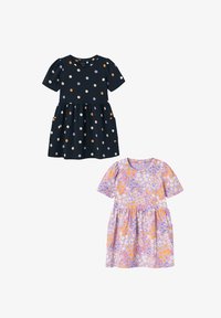 Unausgewählt, dunkelblau rot