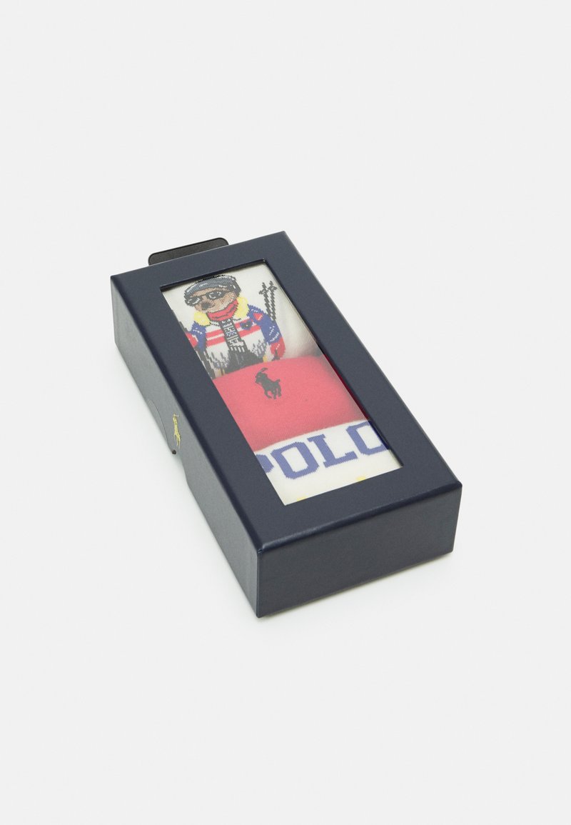 Polo Ralph Lauren SKI CREW SOCK 3 PACK Socks off white/red/off